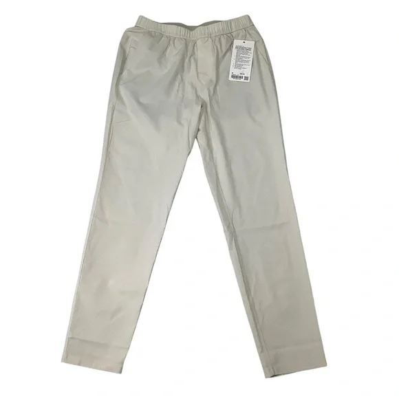 ABC WovenAir Slim Pull-On Pant NWT Regular Size Medium Light Ivory